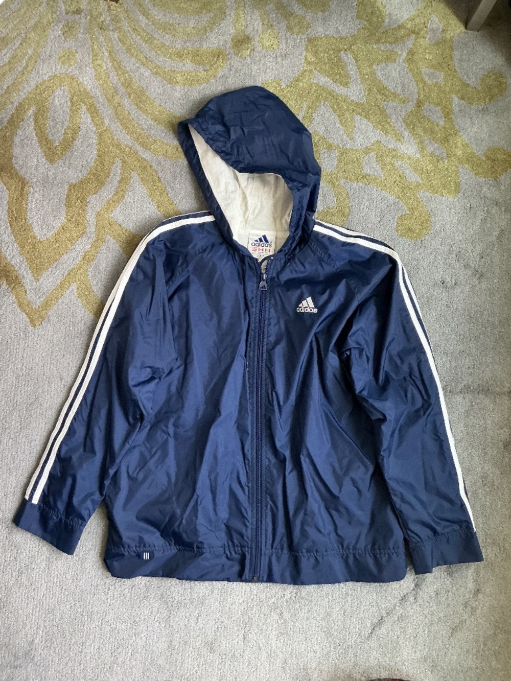 Adidas light zip up jacket